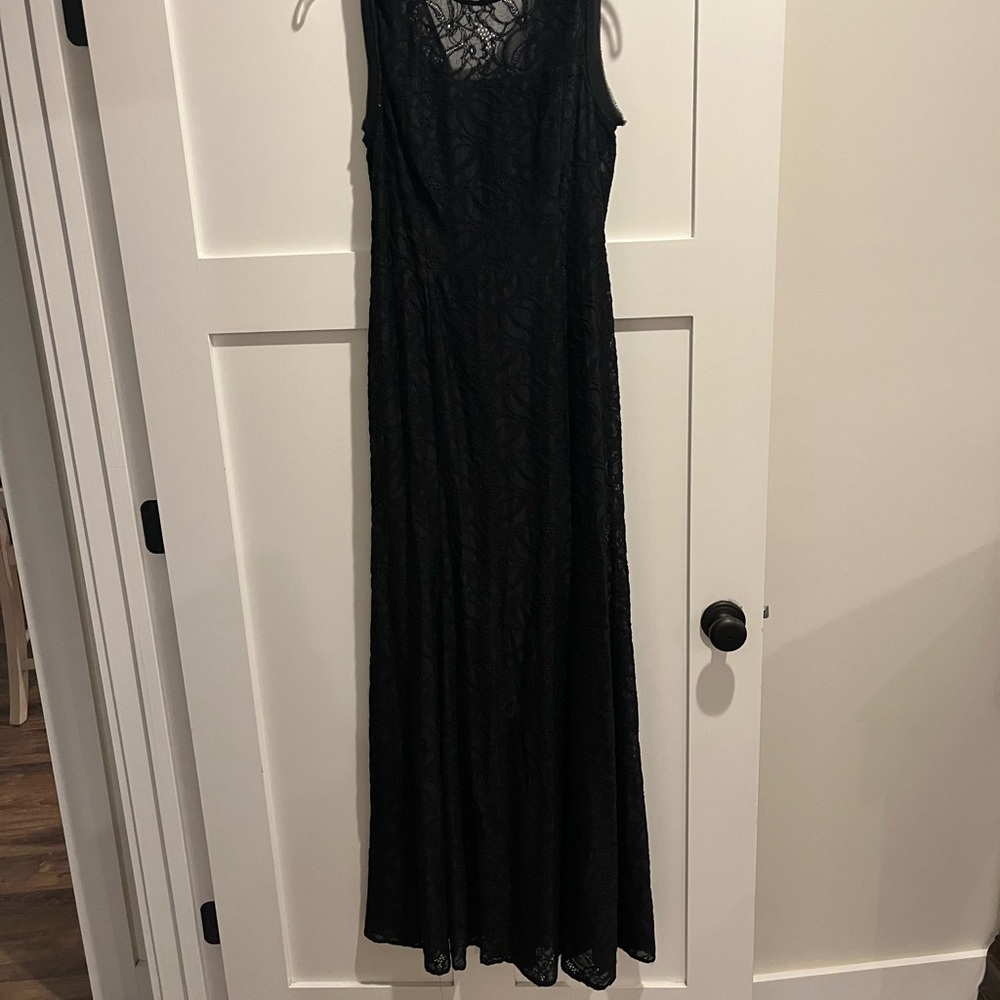 Black dress.